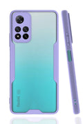 Mey İthalat® Redmi Note 11 Pro Plus 5G Kılıf Platin Silikon - Lila