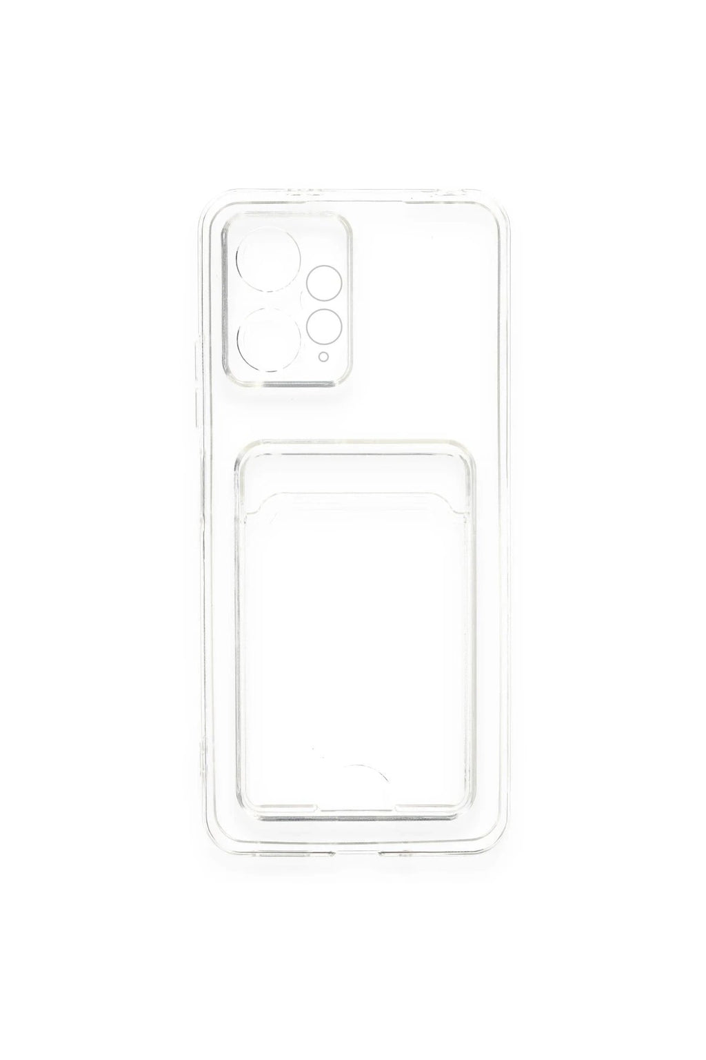 Mey İthalat® Redmi Note 12 4G Kılıf Kart Şeffaf Silikon - Şeffaf