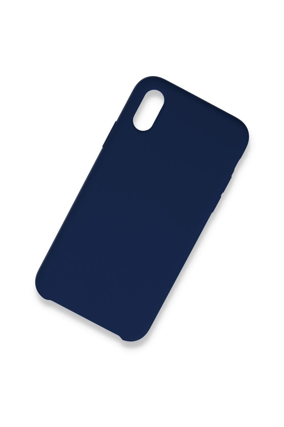 Mey İthalat® iPhone XS Max Kılıf Lansman Legant Silikon - Lacivert