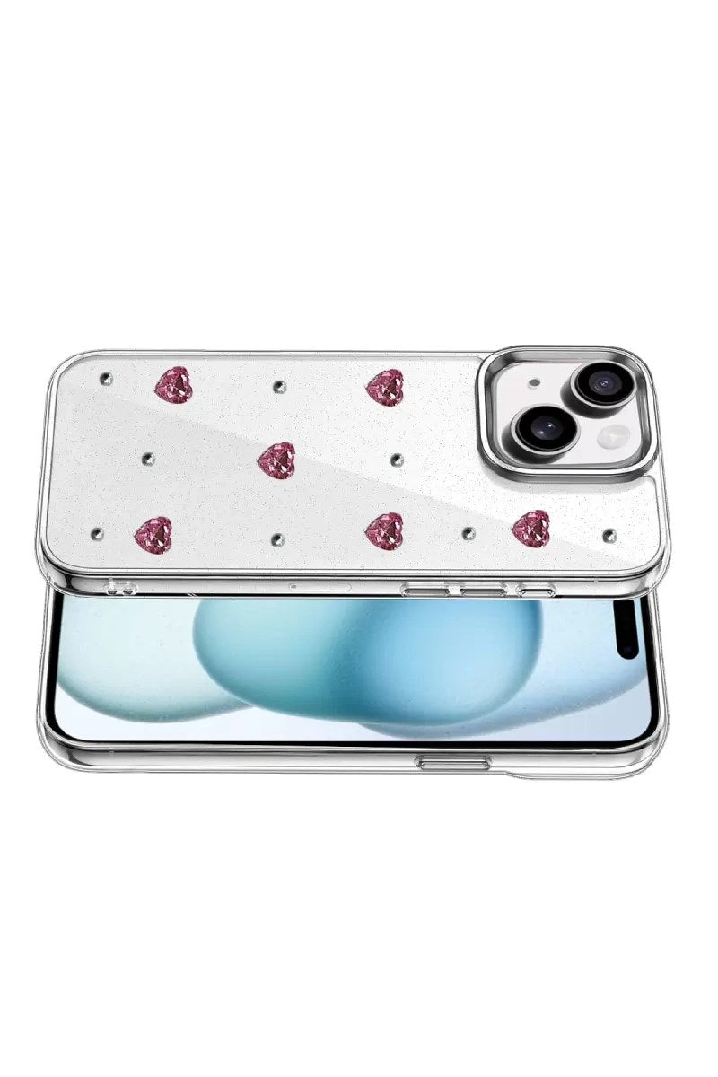 Mey İthalat® iPhone 15 Fiyonk Desenli Kapak - Desen 3