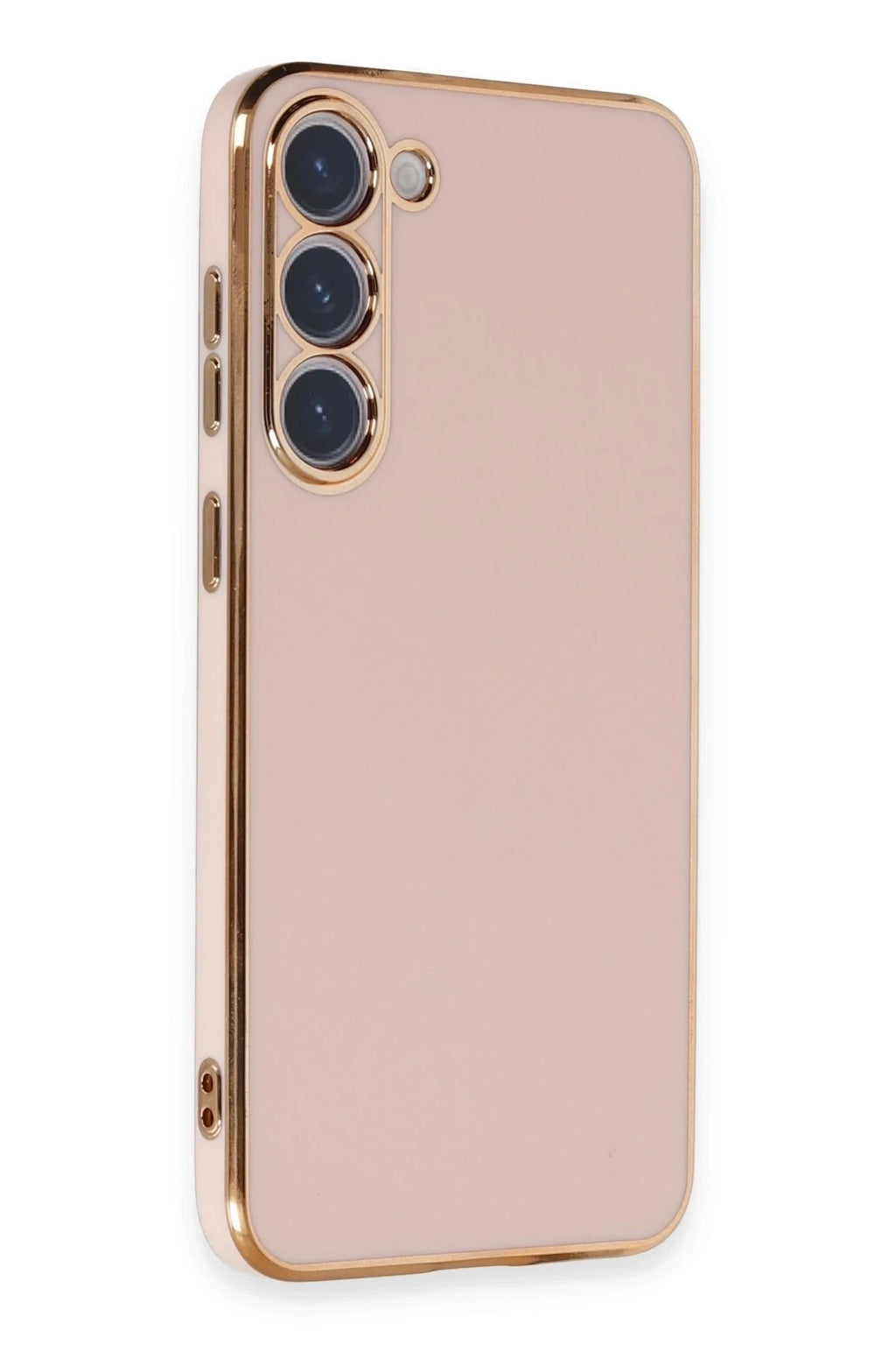 Mey İthalat® Samsung Galaxy S23 Kılıf Volet Silikon - Pembe