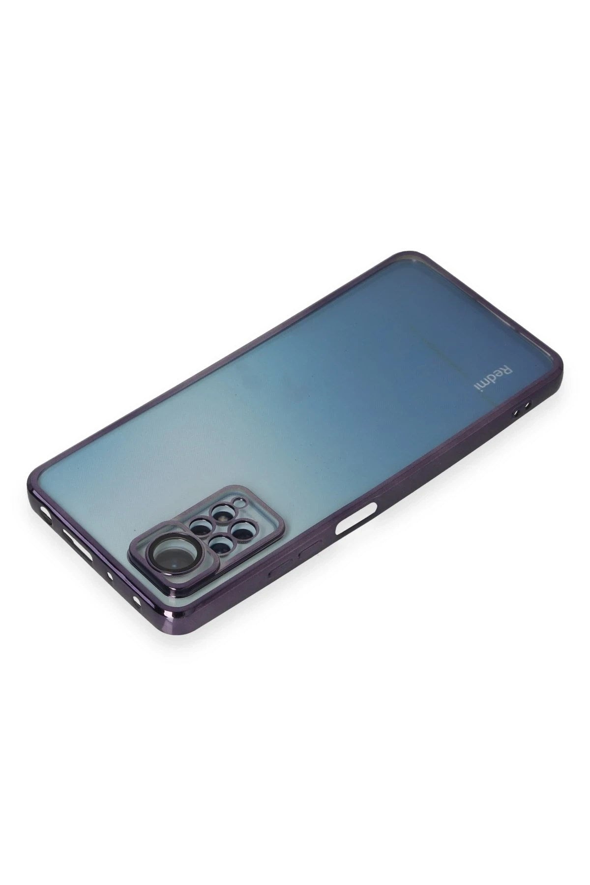 Mey İthalat® Redmi Note 11 Pro Kılıf Lensli Silikon - Mor