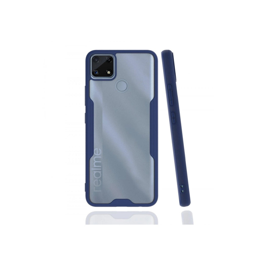 Mey İthalat® Realme C25 Kılıf Platin Silikon - Lacivert
