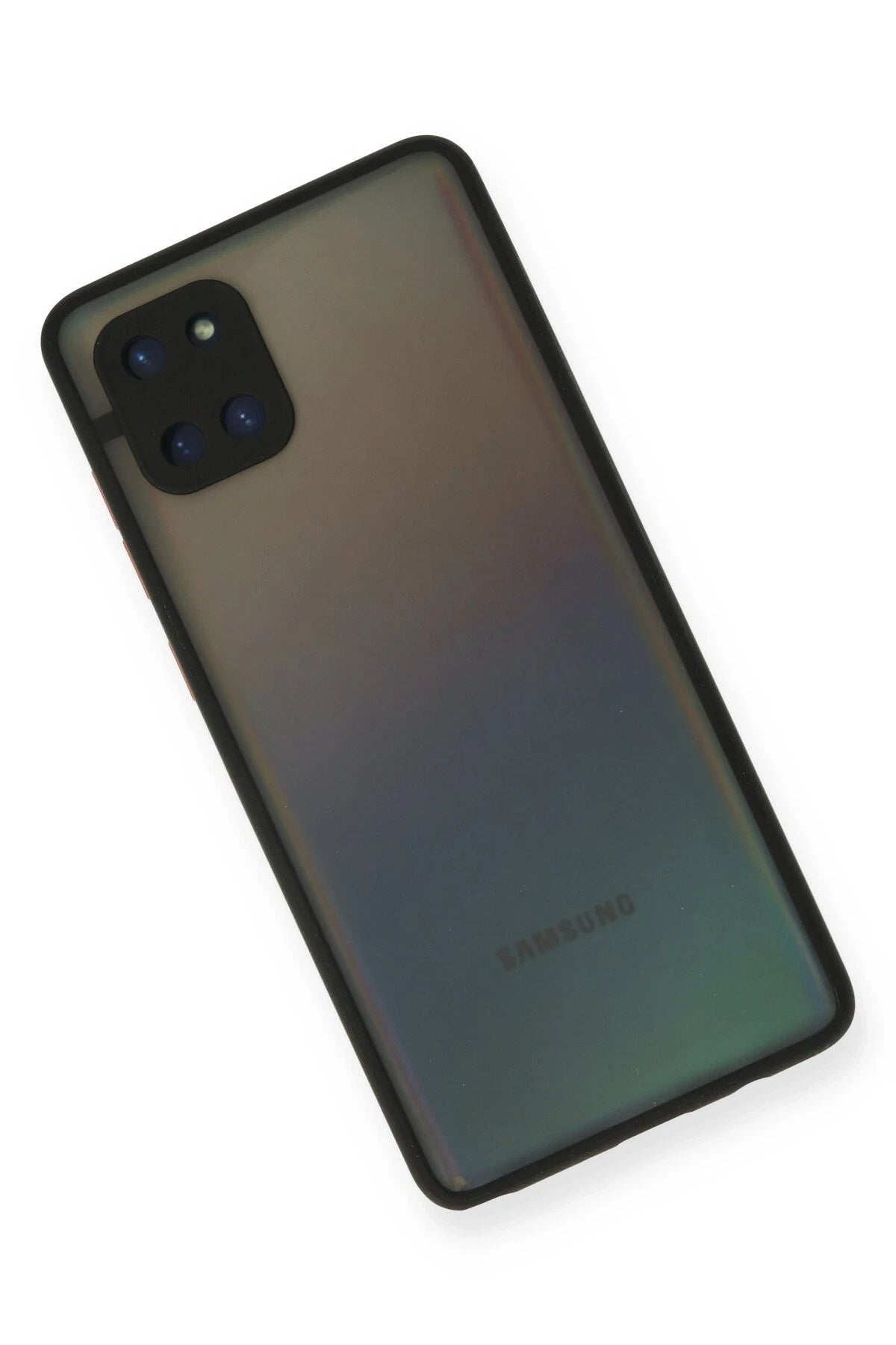 Mey İthalat® Samsung Galaxy A81 / Note 10 Lite Kılıf Montreal Silikon Kapak - Siyah