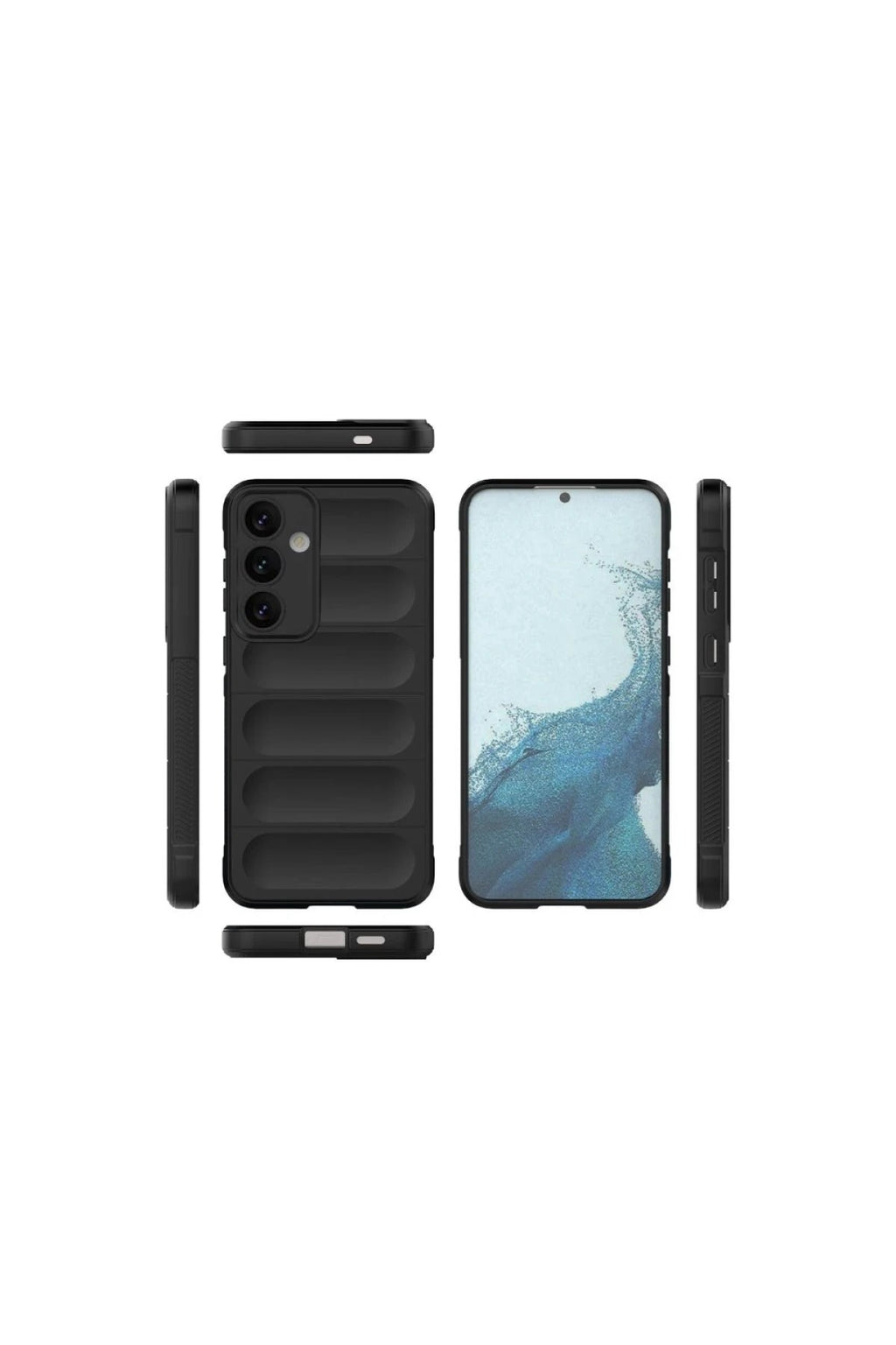 Mey İthalat® Samsung Galaxy S24 FE Kılıf Optimum Silikon - Siyah