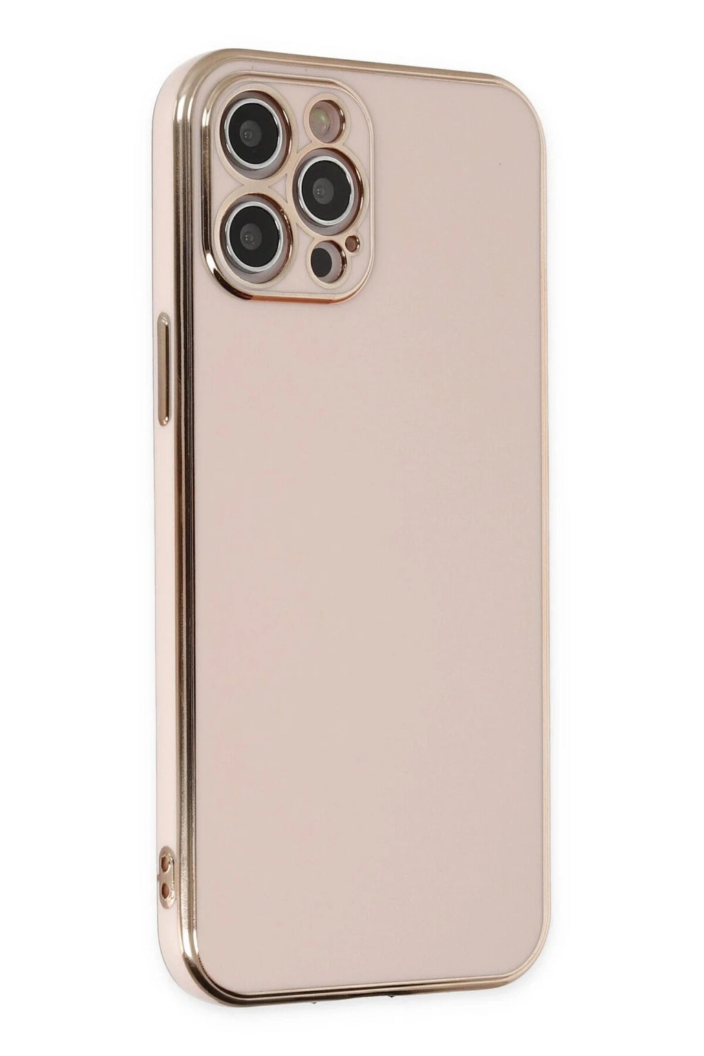 Mey İthalat® iPhone 12 Pro Max Kılıf Volet Silikon - Pembe