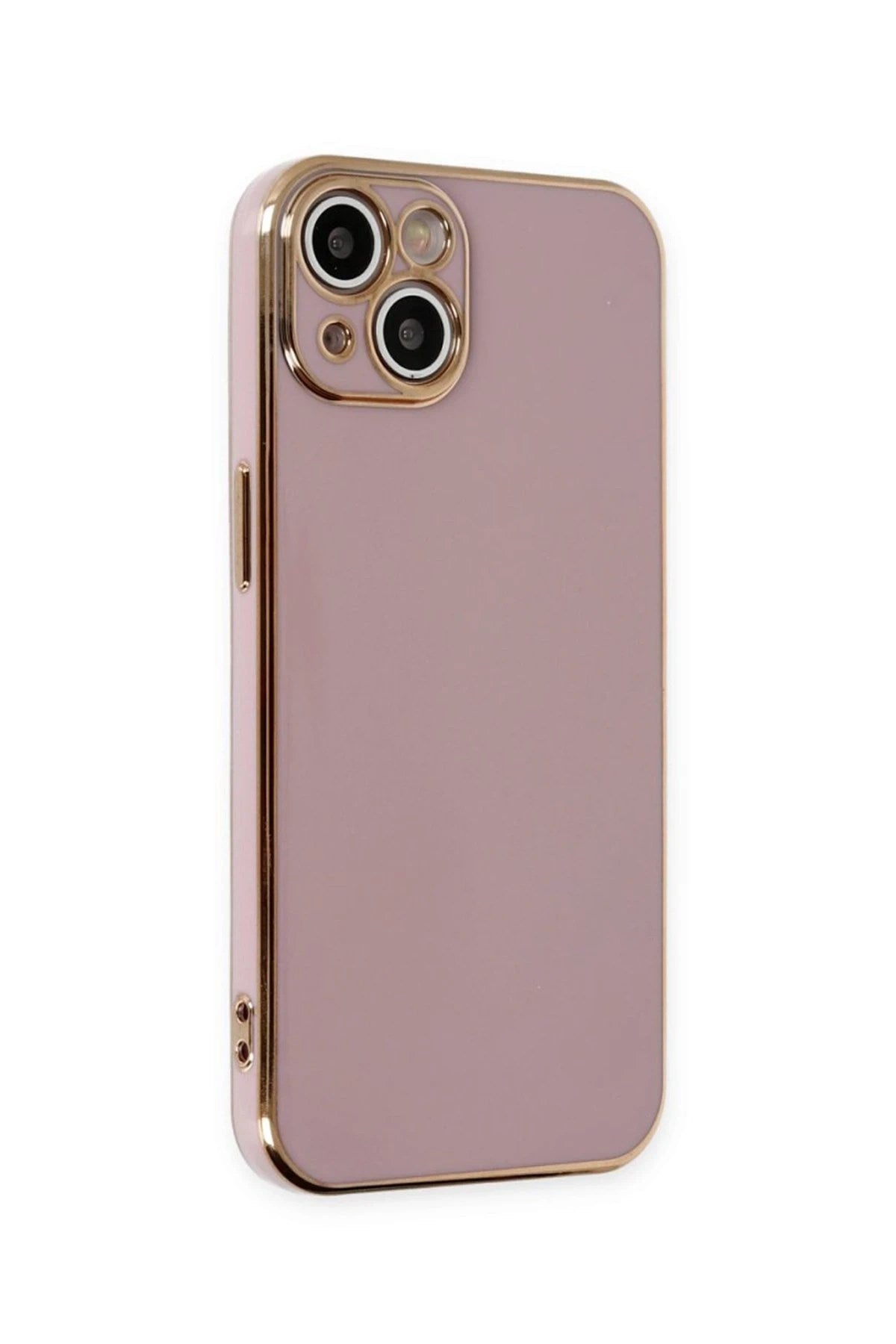 Mey İthalat® iPhone 15 Kılıf Volet Silikon - Mor