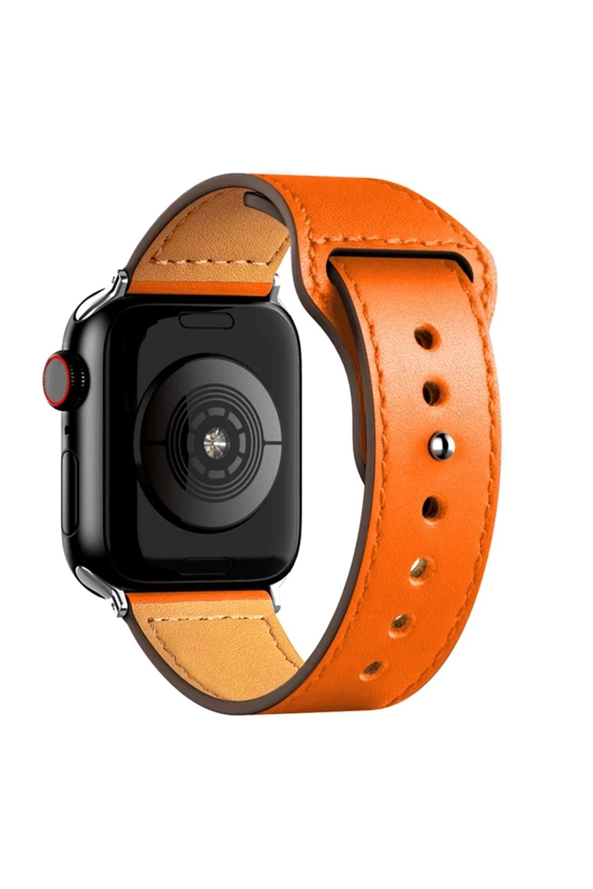 Mey İthalat® Watch 38mm KR415 Luaz Deri Kordon - Turuncu