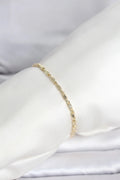Mey İthalat® CM 14K Gold Renk Burgu Zincirli Model Kadın Bileklik
