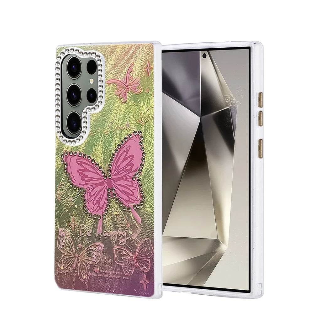 Mey İthalat® Samsung Galaxy S23 Ultra Kılıf Blade Aynalı Desenli Kapak - Desen 5
