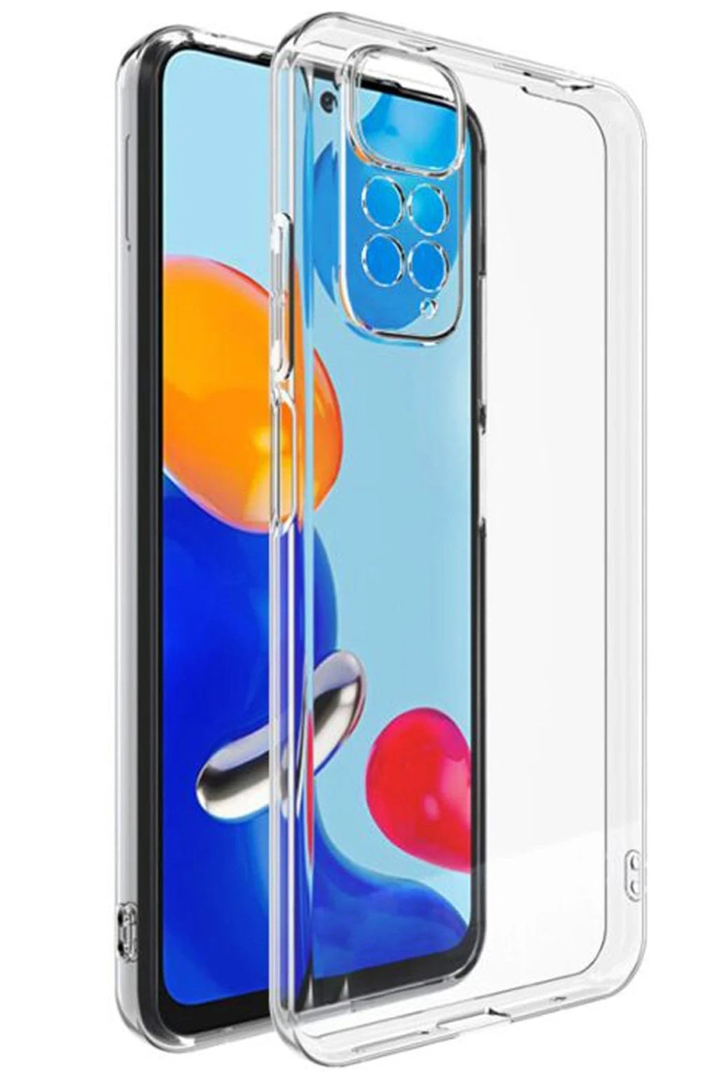 Mey İthalat® Redmi Note 11 Pro Kılıf Lüx Şeffaf Silikon