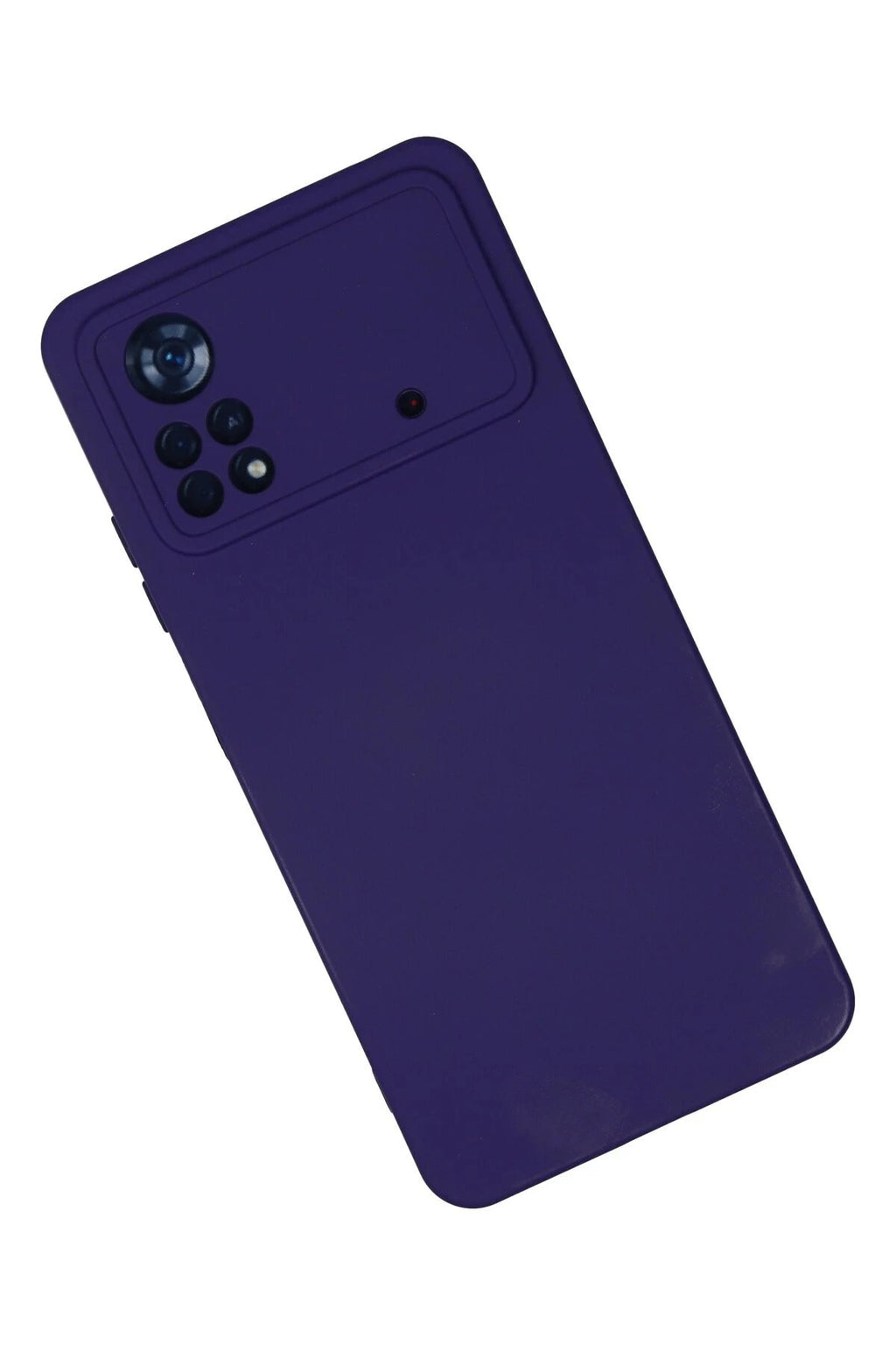 Mey İthalat® Poco X4 Pro 5G Kılıf Nano içi Kadife Silikon - Mor