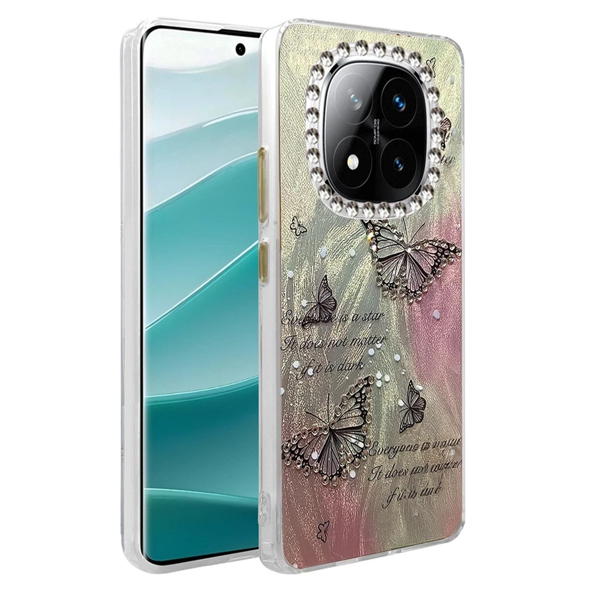 Mey İthalat® Redmi Note 14 Pro 4G Kılıf Blade Aynalı Desenli Kapak - Desen 6