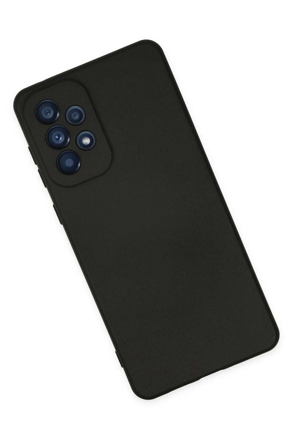 Mey İthalat® Samsung Galaxy A23 4G Kılıf Nano içi Kadife Silikon - Siyah