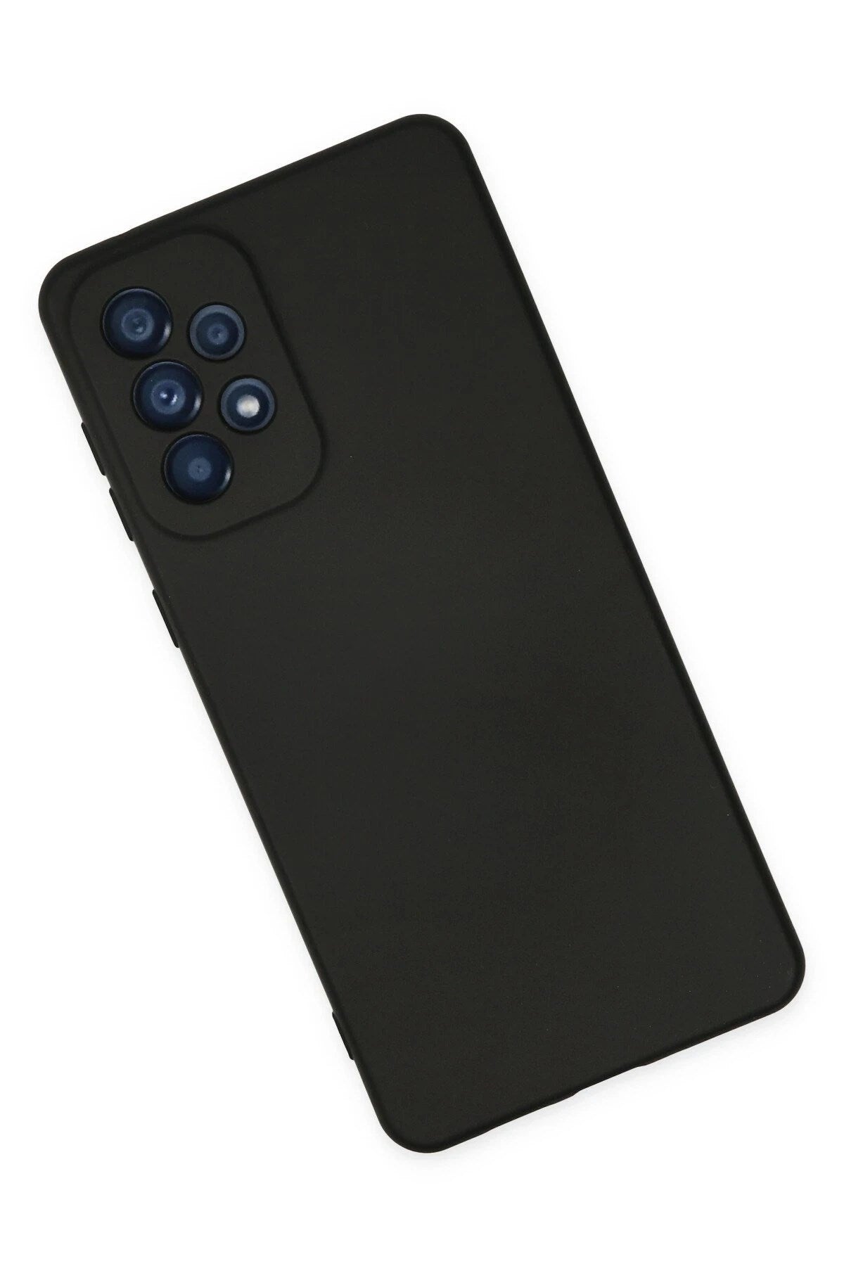 Mey İthalat® Samsung Galaxy A23 4G Kılıf Nano içi Kadife Silikon - Siyah