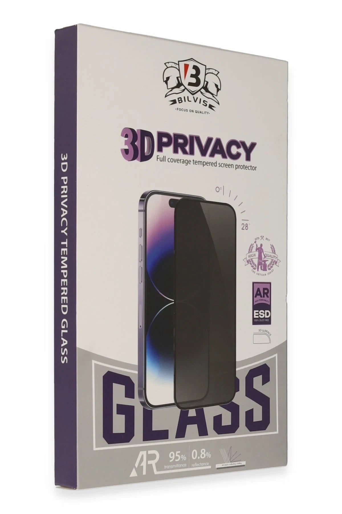 Mey İthalat® Samsung Galaxy S25 Ultra Bilvis 3D Hayalet Cam Ekran Koruyucu