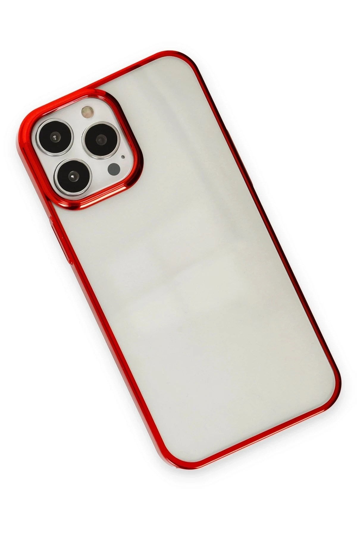 Mey İthalat® iPhone 14 Pro Kılıf Element Silikon - Kırmızı