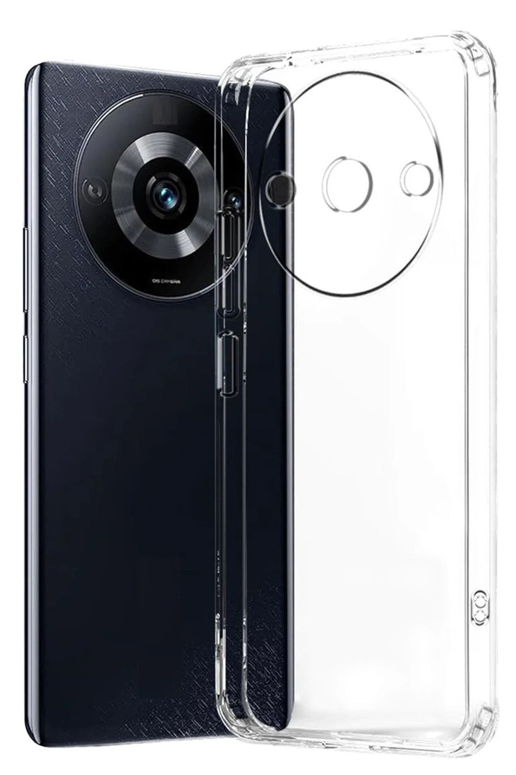 Mey İthalat® Redmi A3 4G Kılıf Lüx Şeffaf Silikon