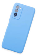 Mey İthalat® Tecno Camon 18 Kılıf First Silikon - Mavi
