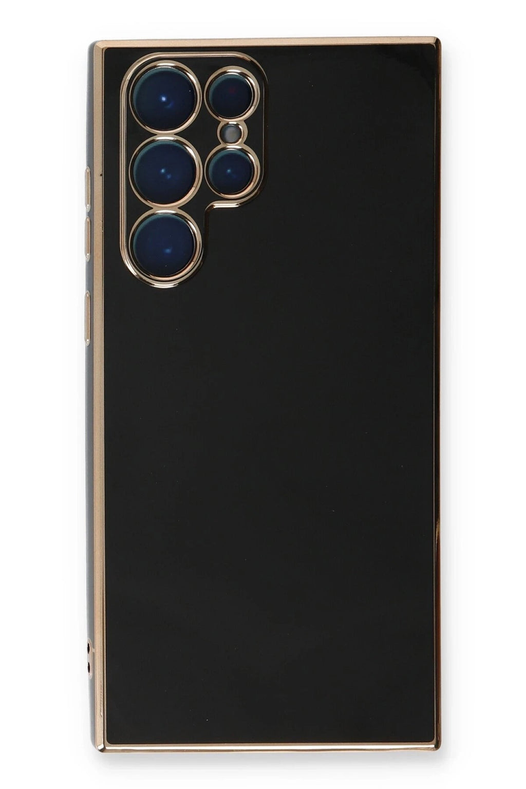 Mey İthalat® Samsung Galaxy S22 Ultra Kılıf Volet Silikon - Siyah