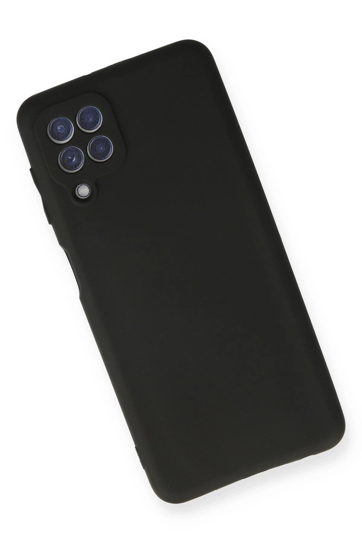 Mey İthalat® Samsung Galaxy A22 Kılıf First Silikon - Siyah