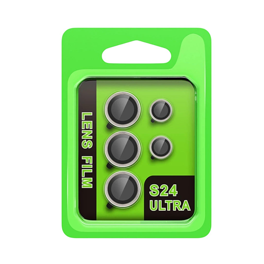 Mey İthalat® Samsung Galaxy S24 Ultra Raze Metal Kamera Lens - Gri