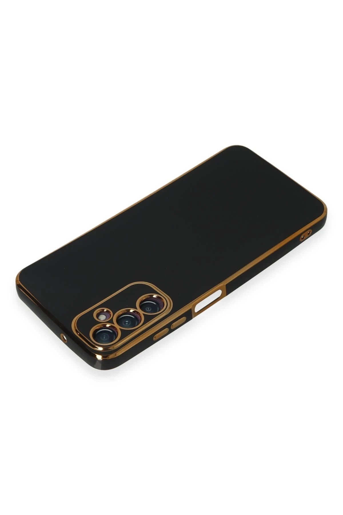 Mey İthalat® Samsung Galaxy A05S Kılıf Volet Silikon - Siyah