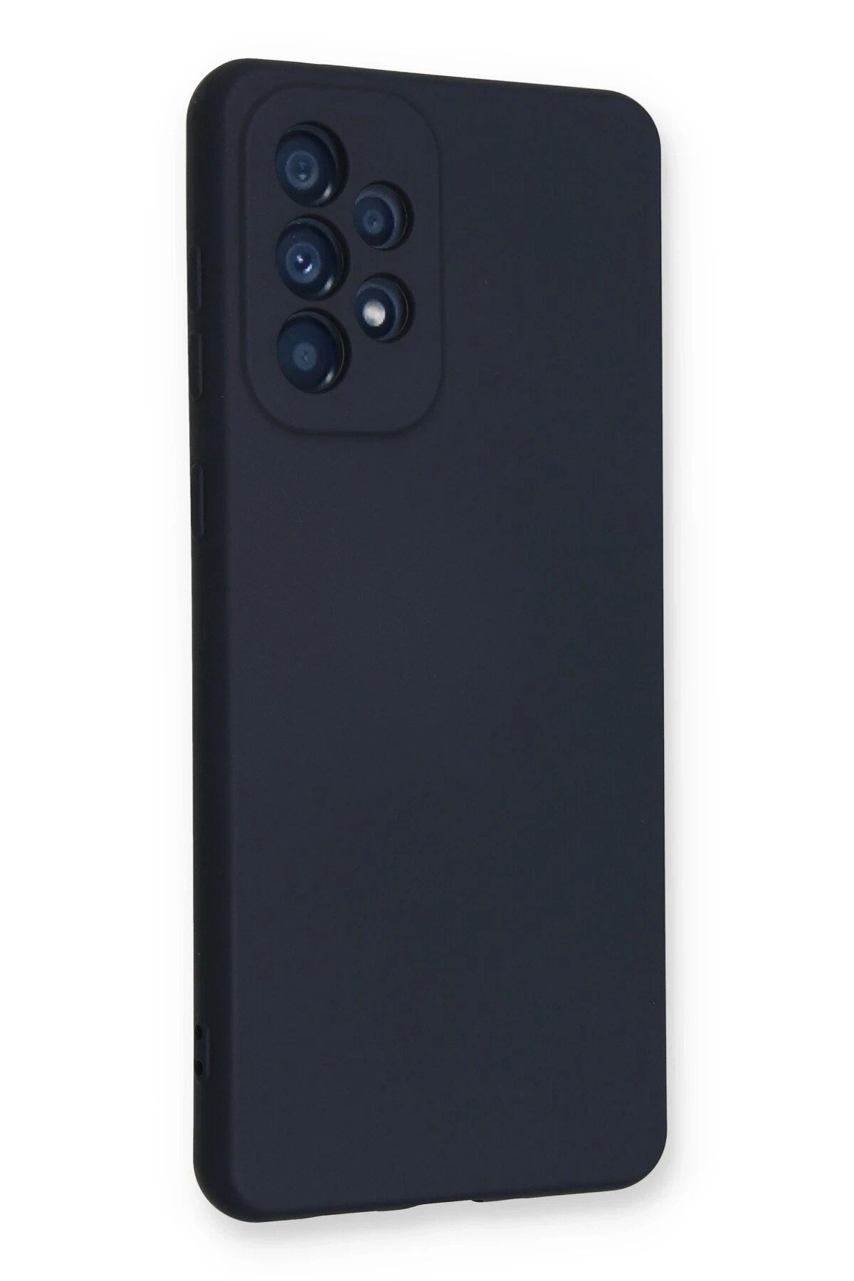 Mey İthalat® Samsung Galaxy A53 5G Kılıf Nano içi Kadife Silikon - Lacivert