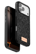 Mey İthalat® iPhone 17 Pro Bright Simli Kapak - Siyah
