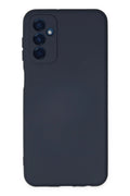 Mey İthalat® Samsung Galaxy M23 Kılıf Nano içi Kadife Silikon - Lacivert