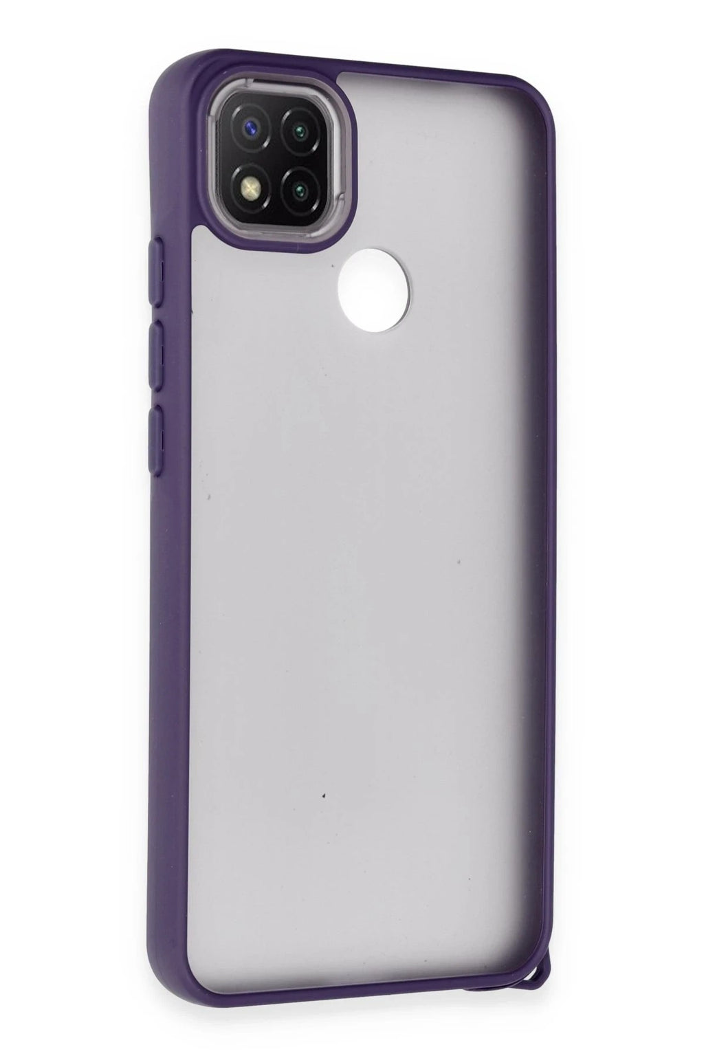Mey İthalat® Redmi 9C Kılıf Elegant Kapak - Derin Mor