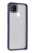 Mey İthalat® Redmi 9C Kılıf Elegant Kapak - Derin Mor