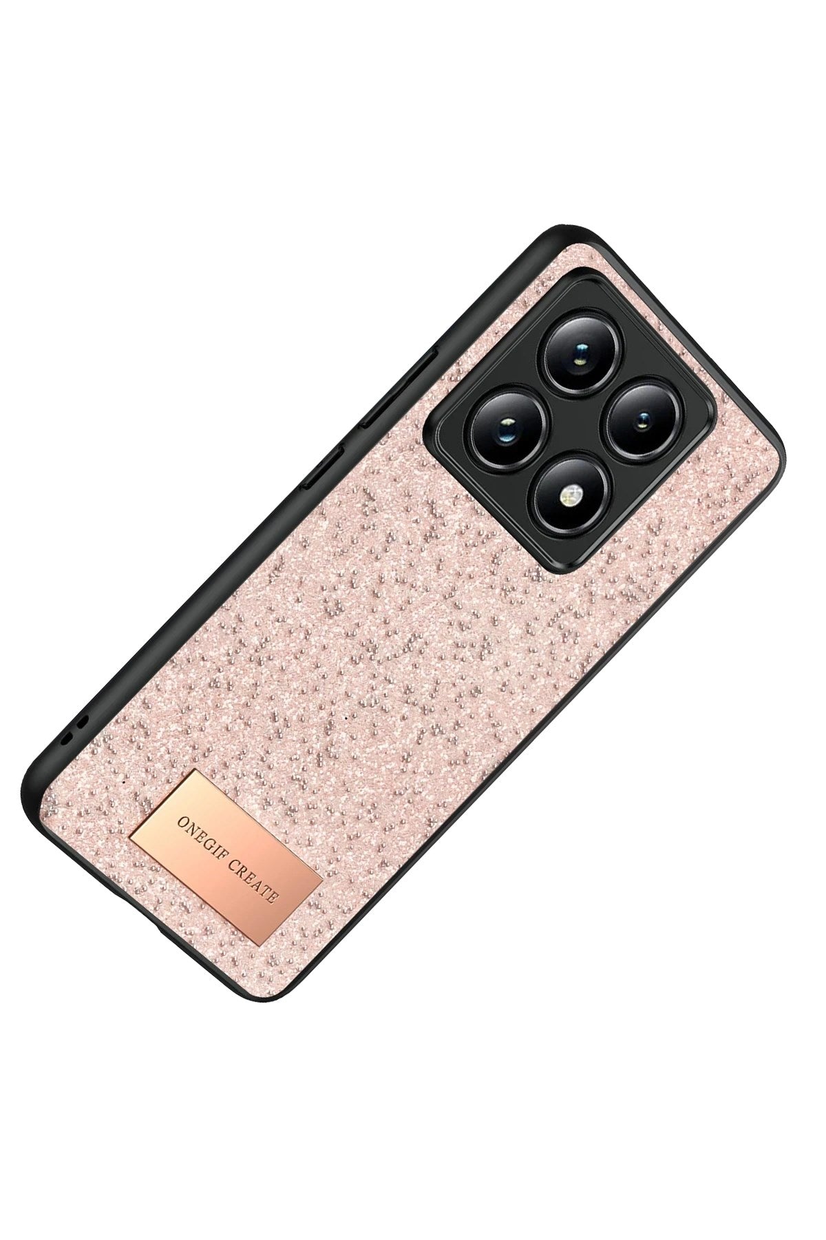 Mey İthalat® Mi 14T Pro Bright Simli Kapak - Pembe