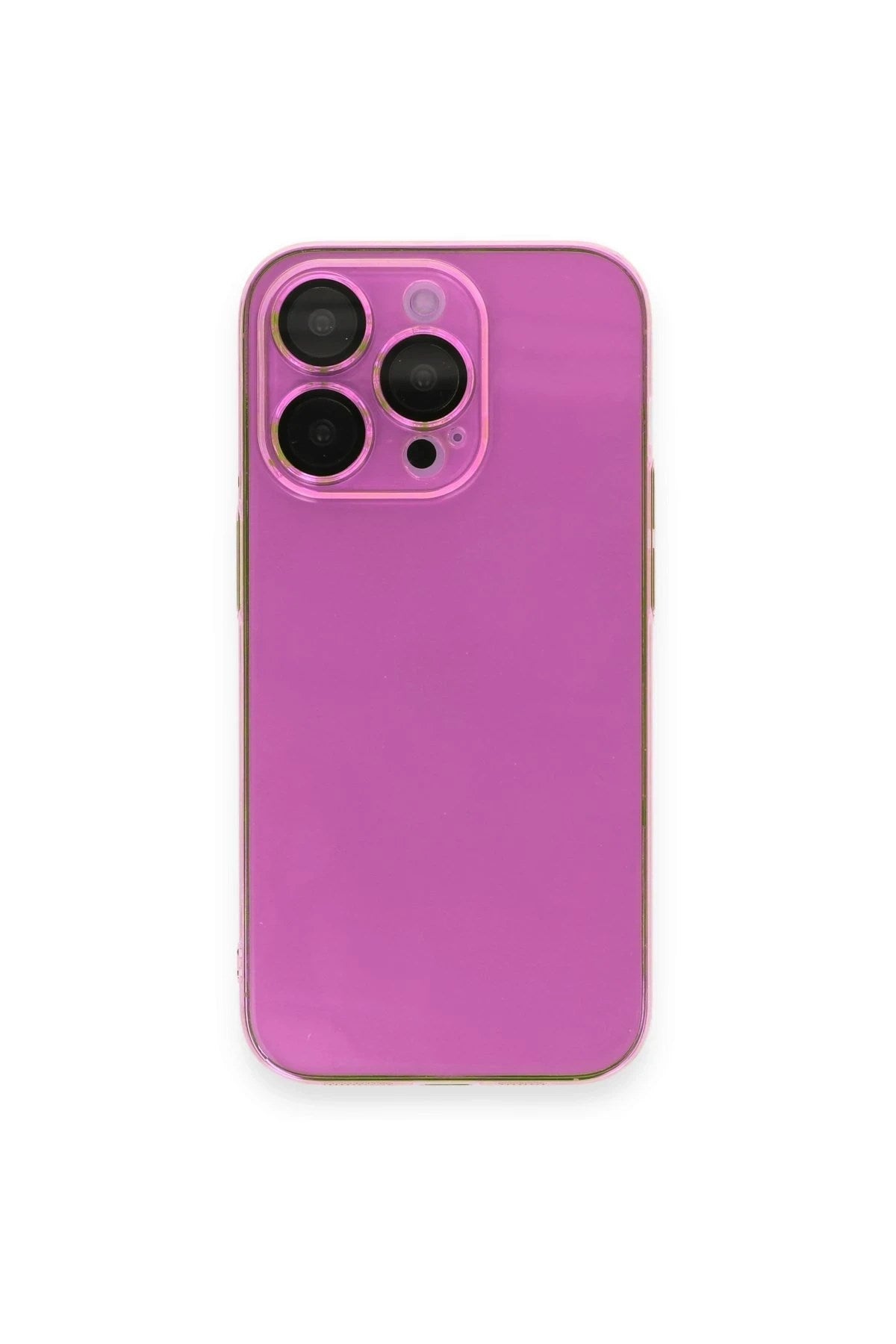 Mey İthalat® iPhone 13 Pro Max Kılıf Armada Lensli Kapak - Pembe