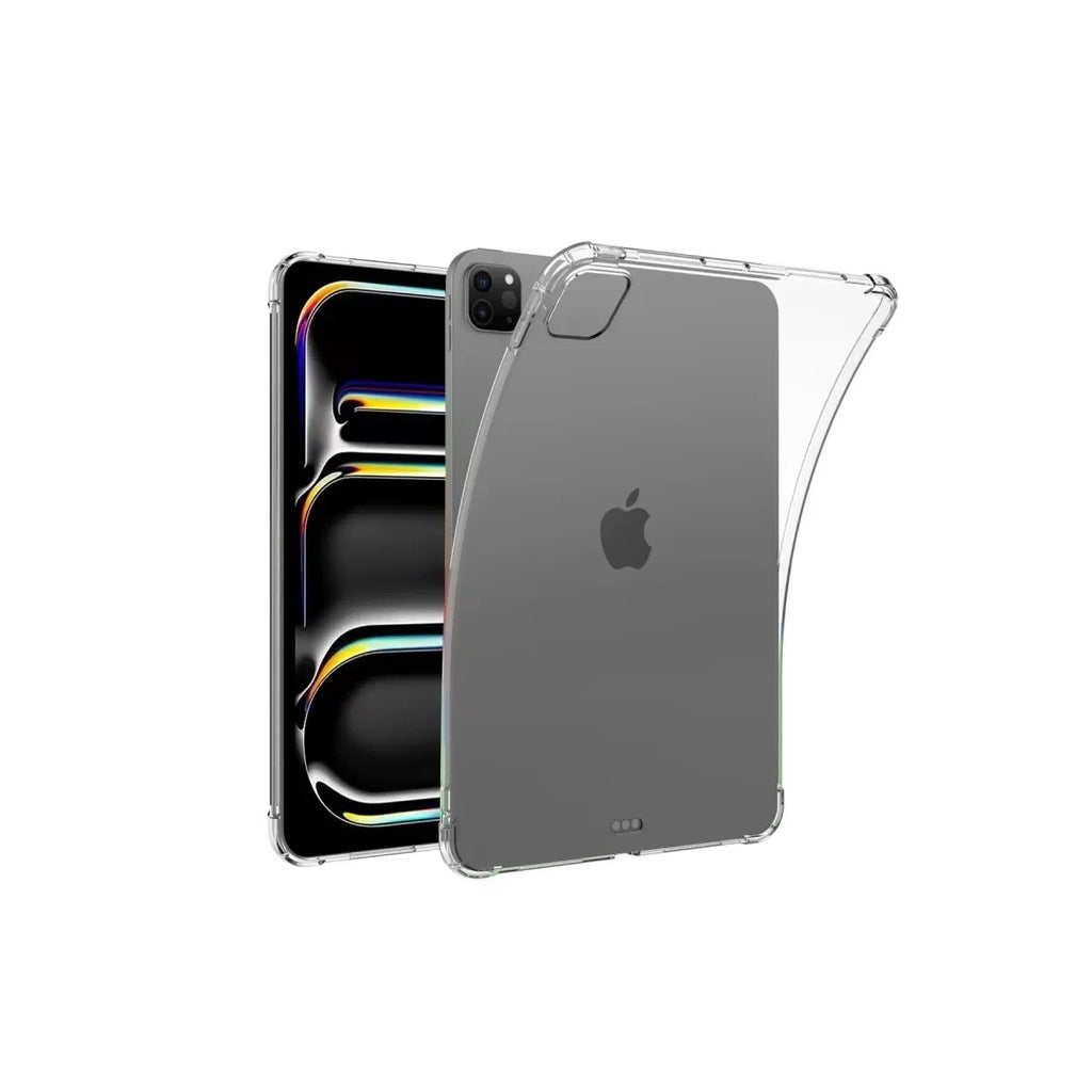 Mey İthalat® iPad Pro 11 (2024) Kılıf Anti Shock Tablet Silikon - Şeffaf