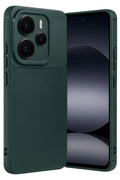 Mey İthalat® Note 14 5G Auto Focus Karbon Kapak - Koyu Yeşil