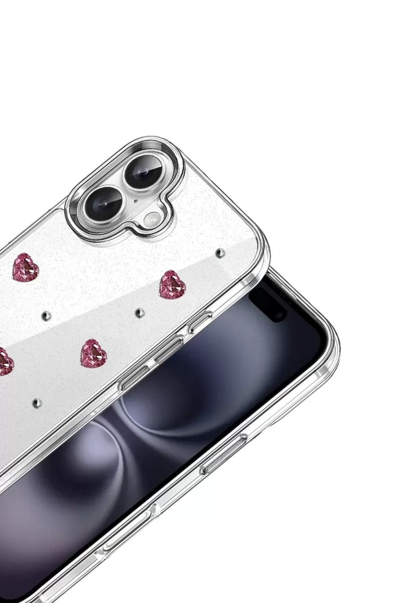 Mey İthalat® iPhone 16 Fiyonk Desenli Kapak - Desen 3