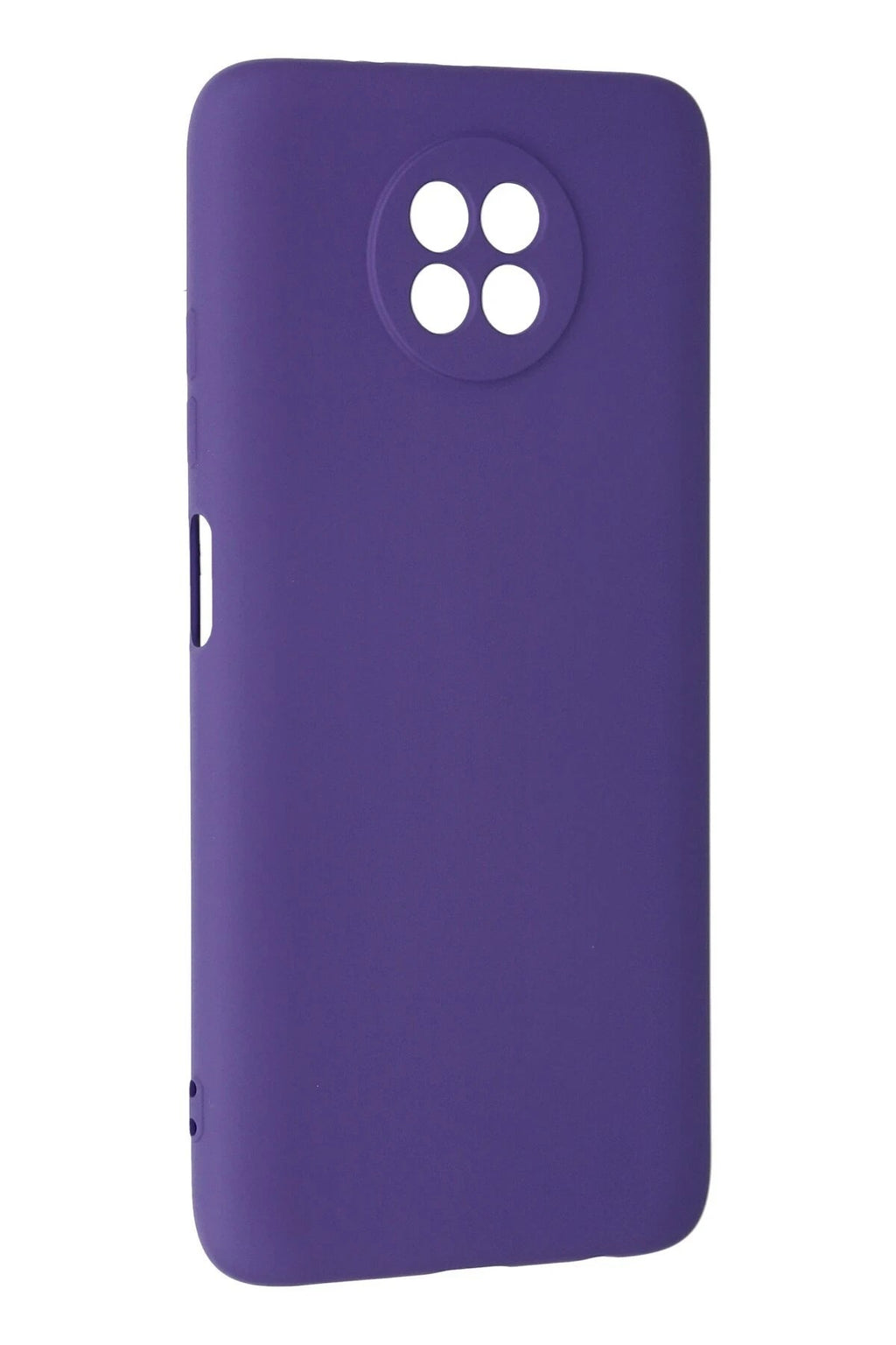 Mey İthalat® Redmi Note 9 5G Kılıf Nano içi Kadife Silikon - Mor