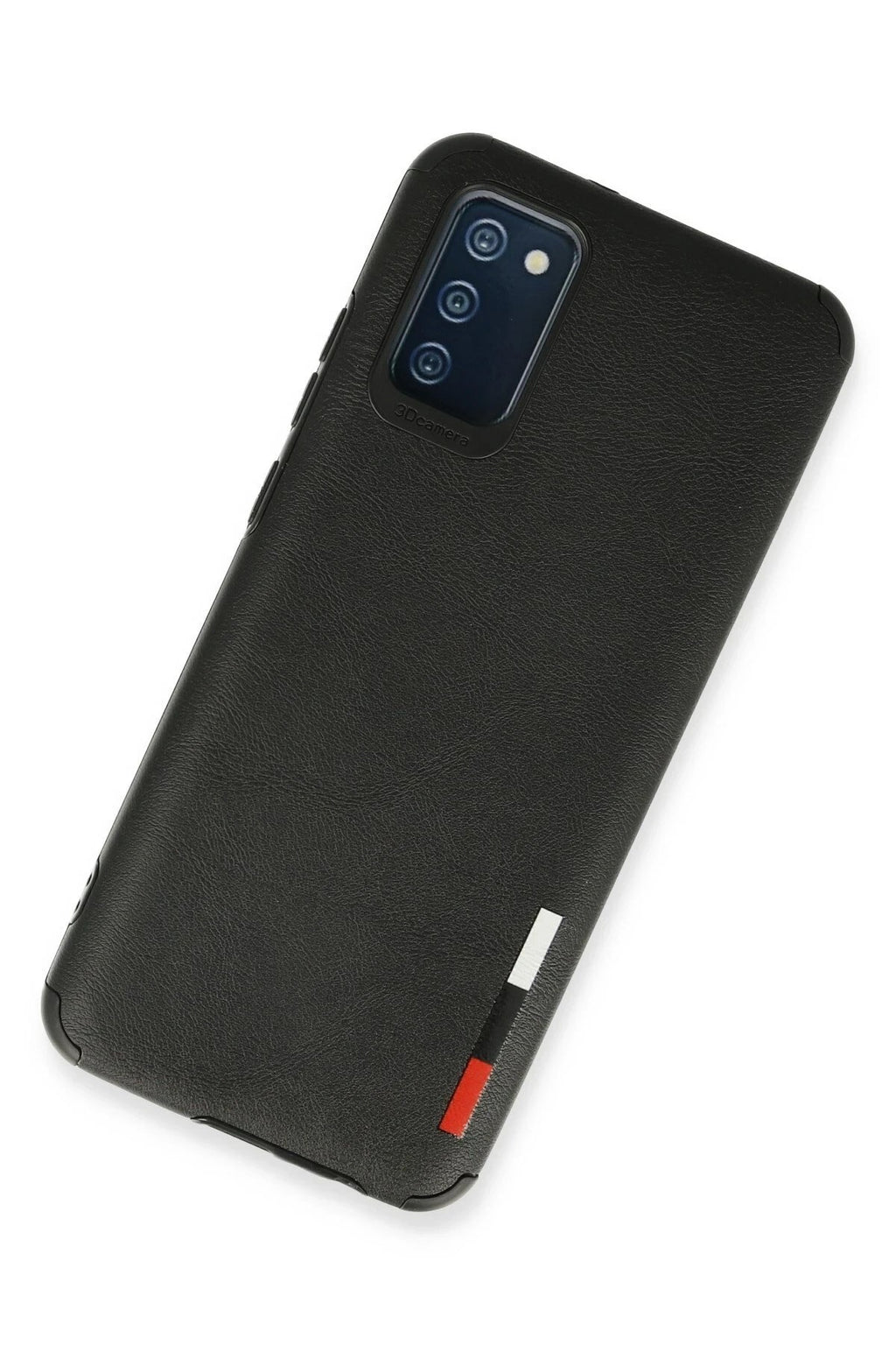 Mey İthalat® Samsung Galaxy A02S Kılıf Loop Deri Silikon - Siyah