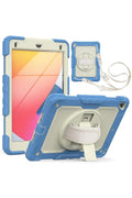 Mey İthalat® iPad 5 Air 9.7 Kılıf Strap New Tablet Kapak - Mavi