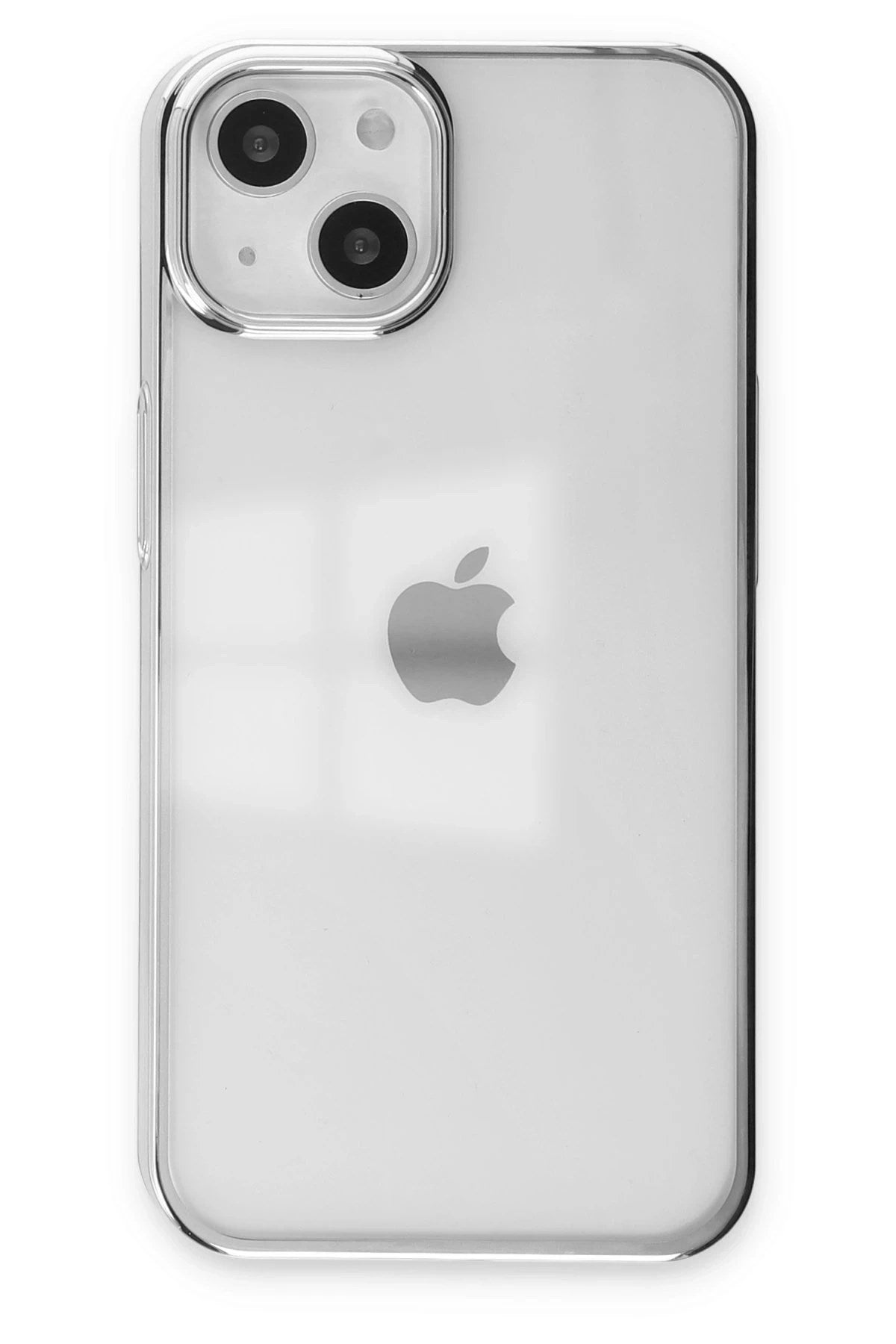 Mey İthalat® iPhone 14 Plus Kılıf Element Silikon - Gümüş