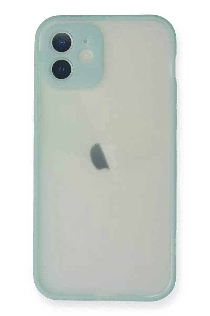 Mey İthalat® iPhone 11 Pro Max Kılıf Montreal Silikon Kapak - Turkuaz