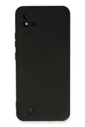 Mey İthalat® Realme C11 2021 Kılıf Nano içi Kadife Silikon - Siyah