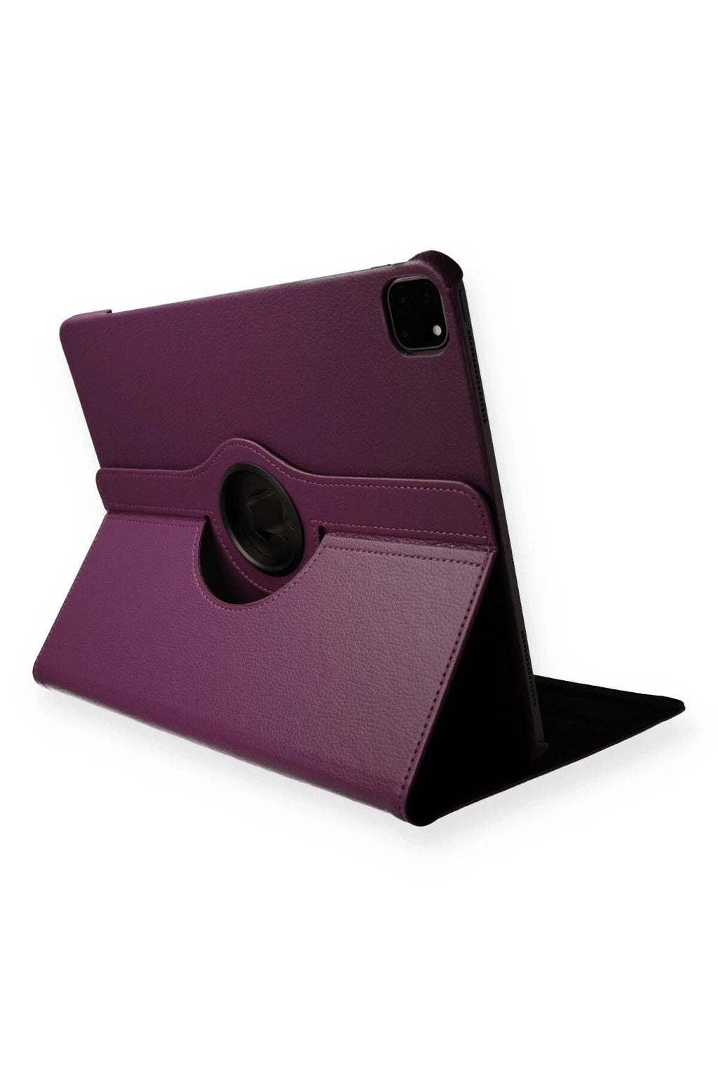 Mey İthalat® iPad Pro 11 (2020) Kılıf 360 Tablet Deri Kılıf - Mürdüm