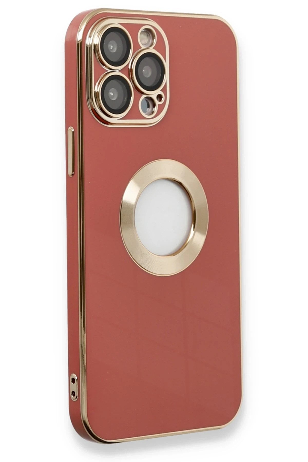 Mey İthalat® iPhone 13 Pro Max Kılıf Store Silikon - Kırmızı