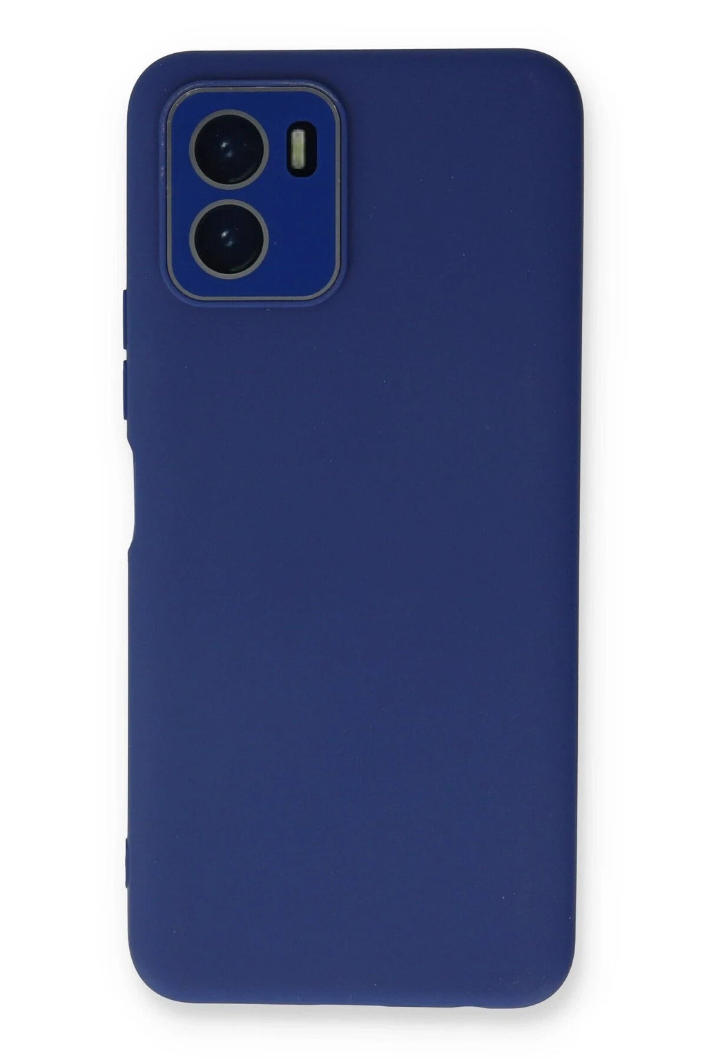 Mey İthalat® Vivo Y15S Kılıf Lansman Glass Kapak - Sky Blue