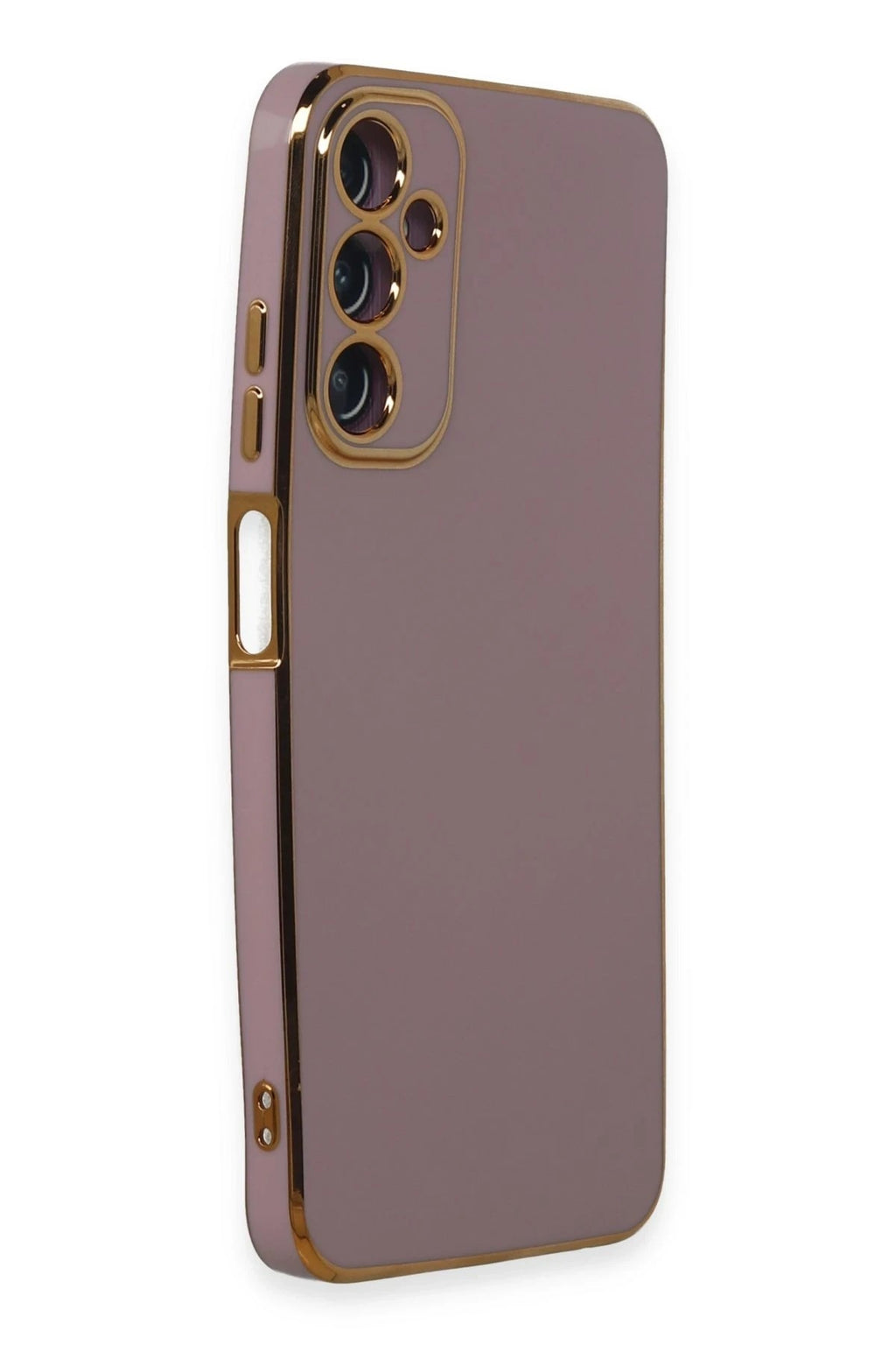 Mey İthalat® Samsung Galaxy A05S Kılıf Volet Silikon - Mor