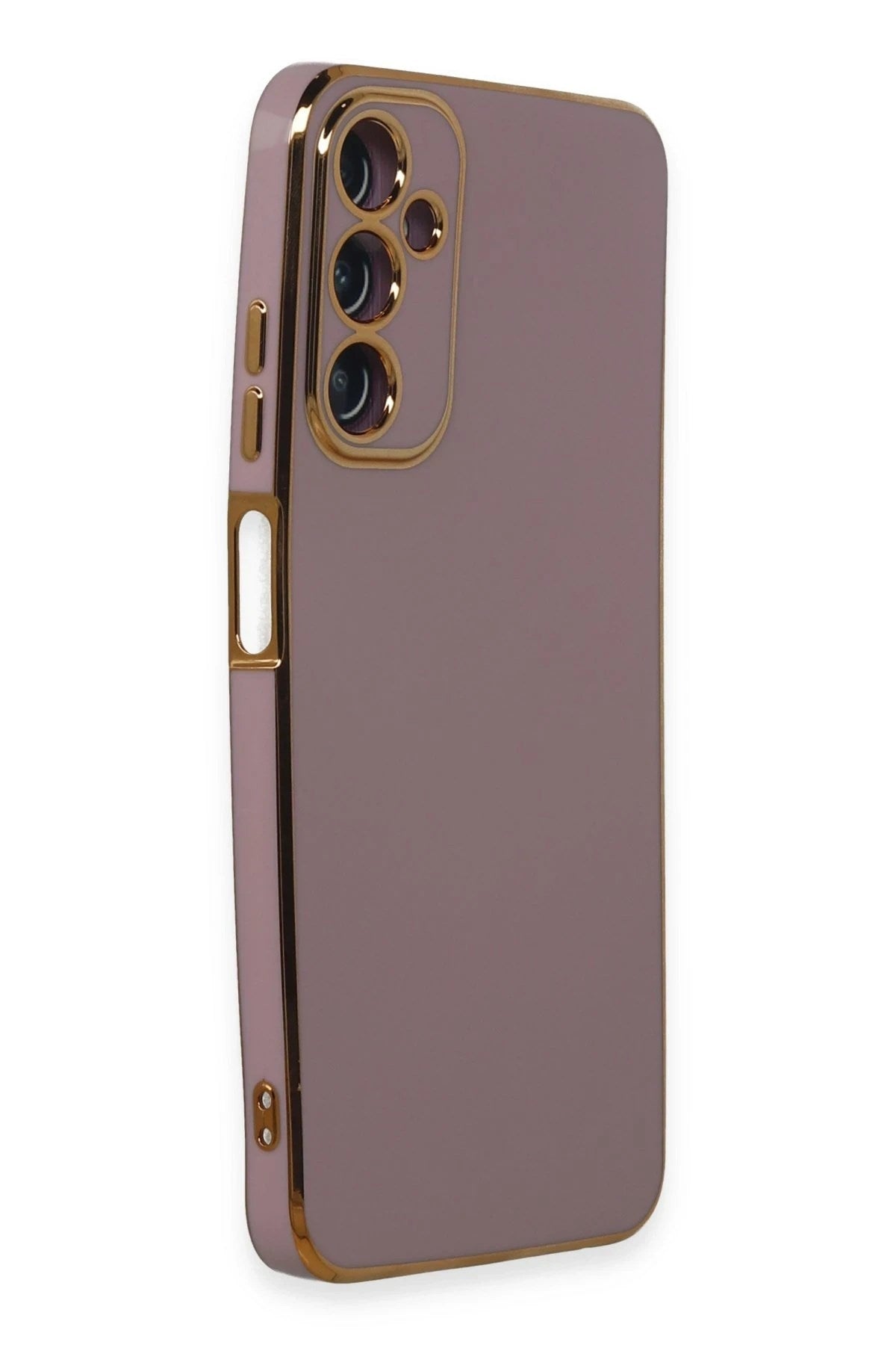 Mey İthalat® Samsung Galaxy A05S Kılıf Volet Silikon - Mor