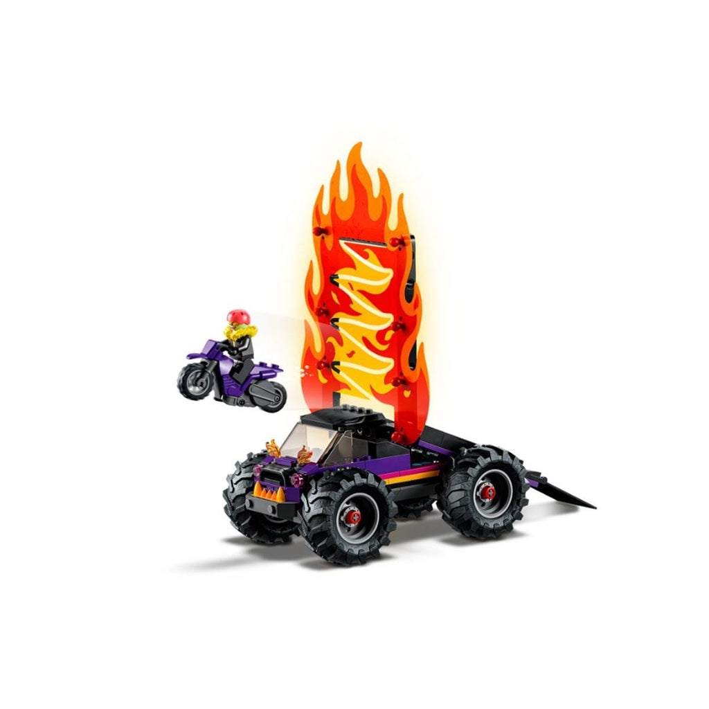 60339 Lego City - Çift Çemberli Gösteri Arenası 598 parça +7 yaş