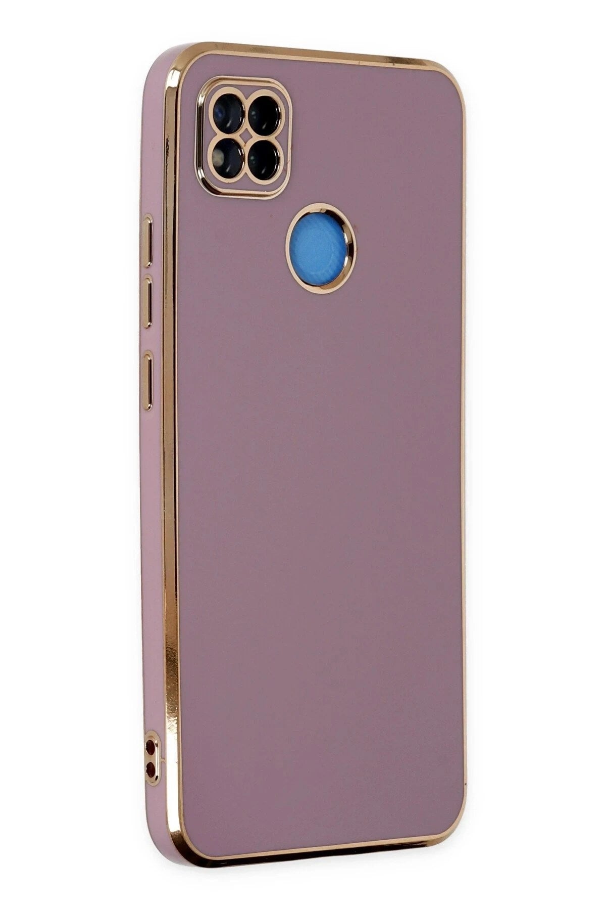 Mey İthalat® Redmi 9C Kılıf Volet Silikon - Mor